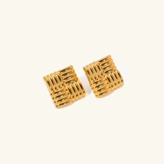 [Royal Vicky]Cindy Gold Earrings