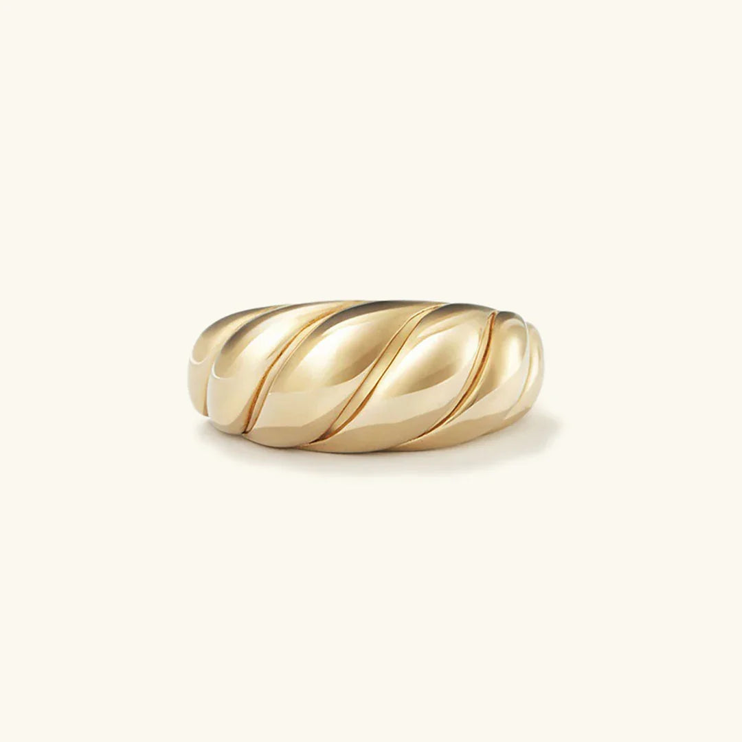 [Royal Vicky]Lorelei Gold Croissant Ring