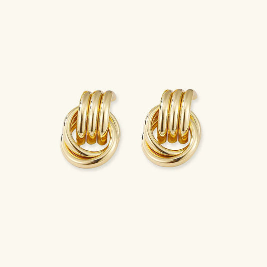 [Royal Vicky]Luna Layered Hoop Earrings