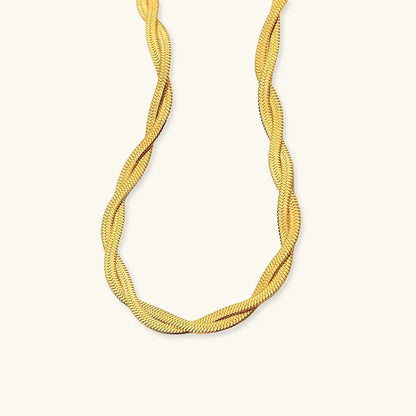 [Royal Vicky]Lysa Twisted Chain Necklace