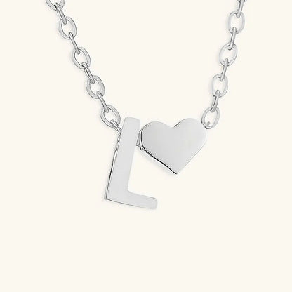 [Royal Vicky]Ria Initial Letter Gold Necklace