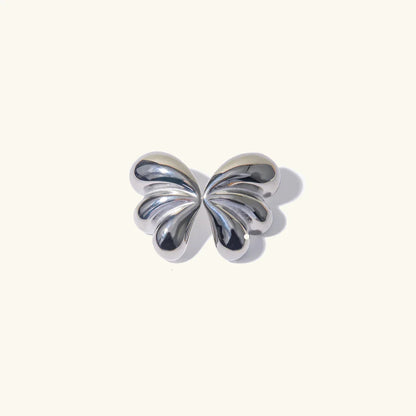[Royal Vicky]Liesel Gold Butterfly Earrings