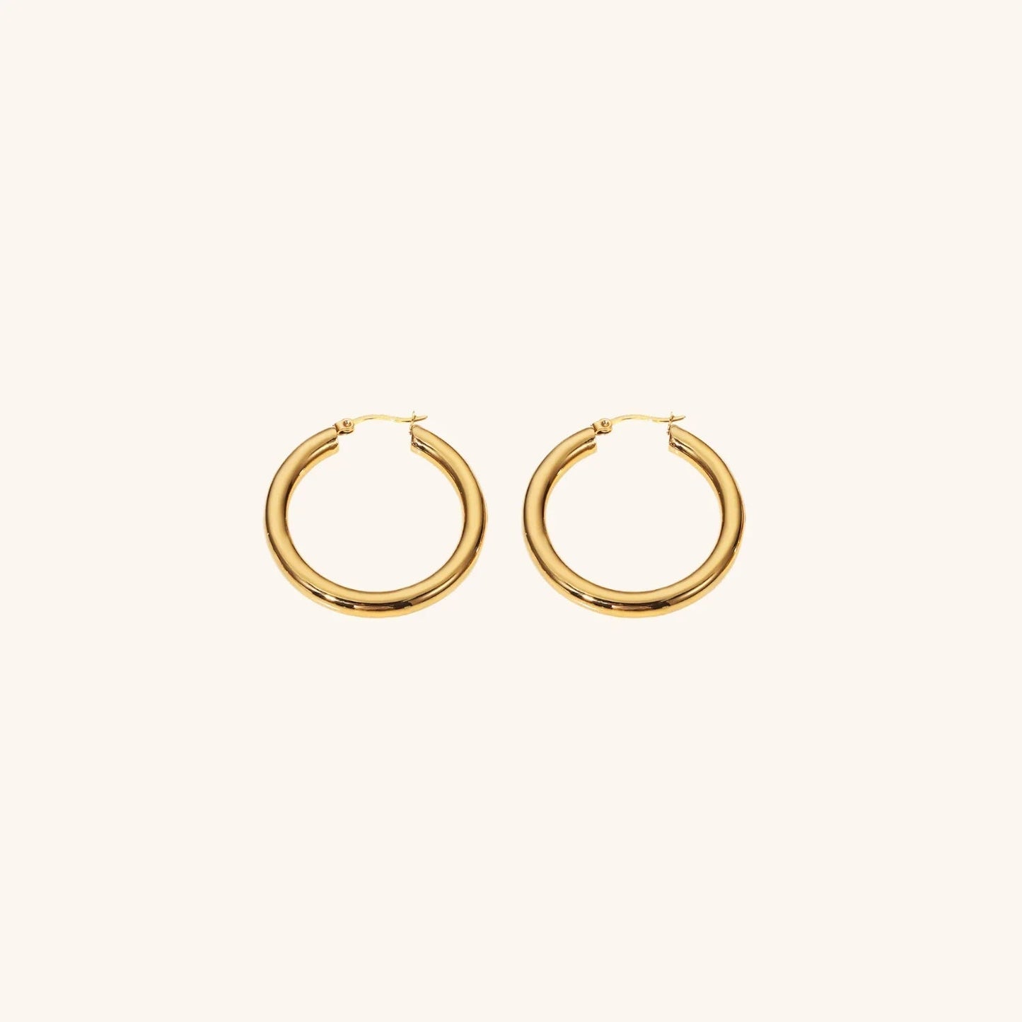 [Royal Vicky]Wide Hoop Earrings