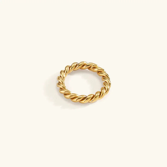 [Royal Vicky]Melody Gold Twist Ring
