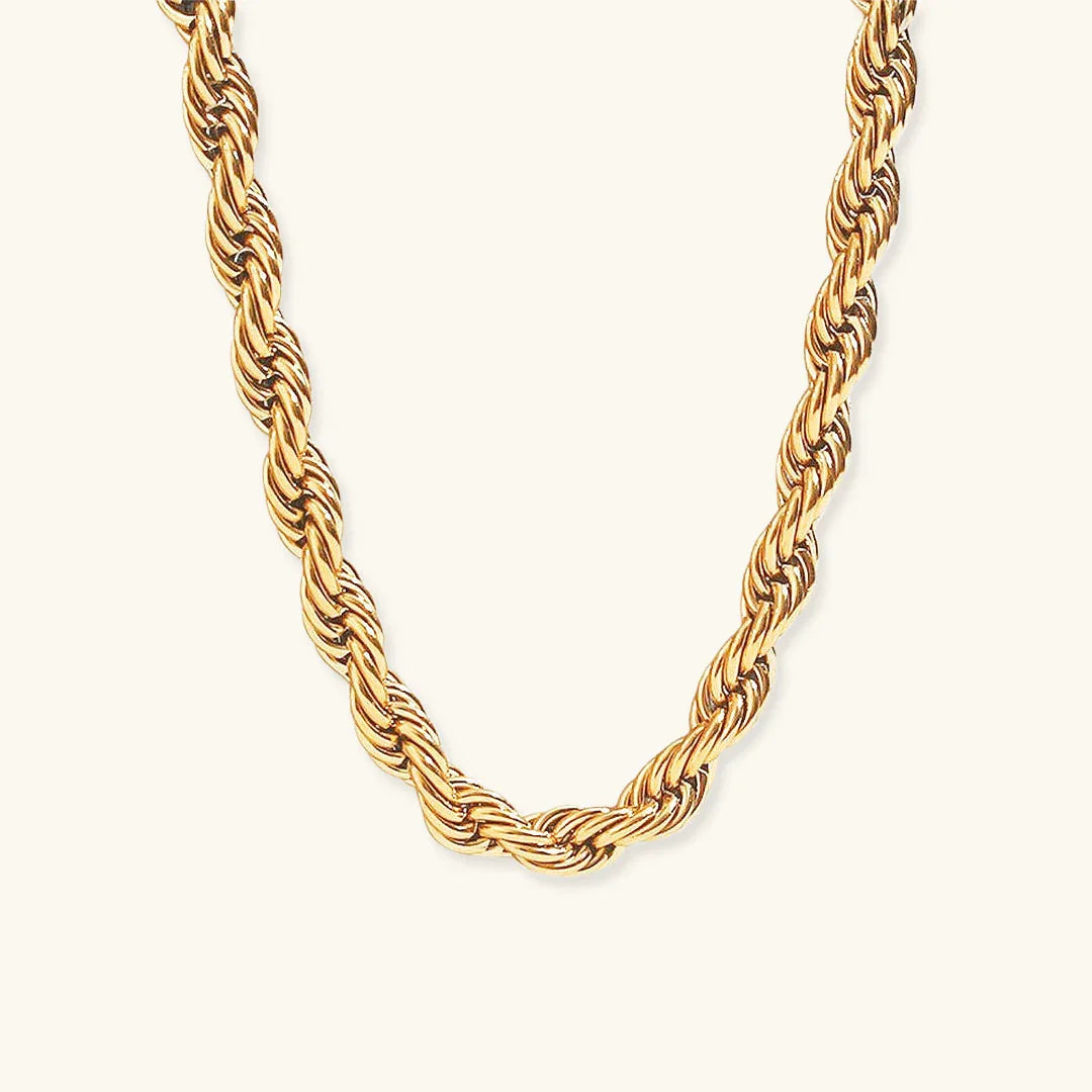 [Royal Vicky]Mila Golden Twist Necklace