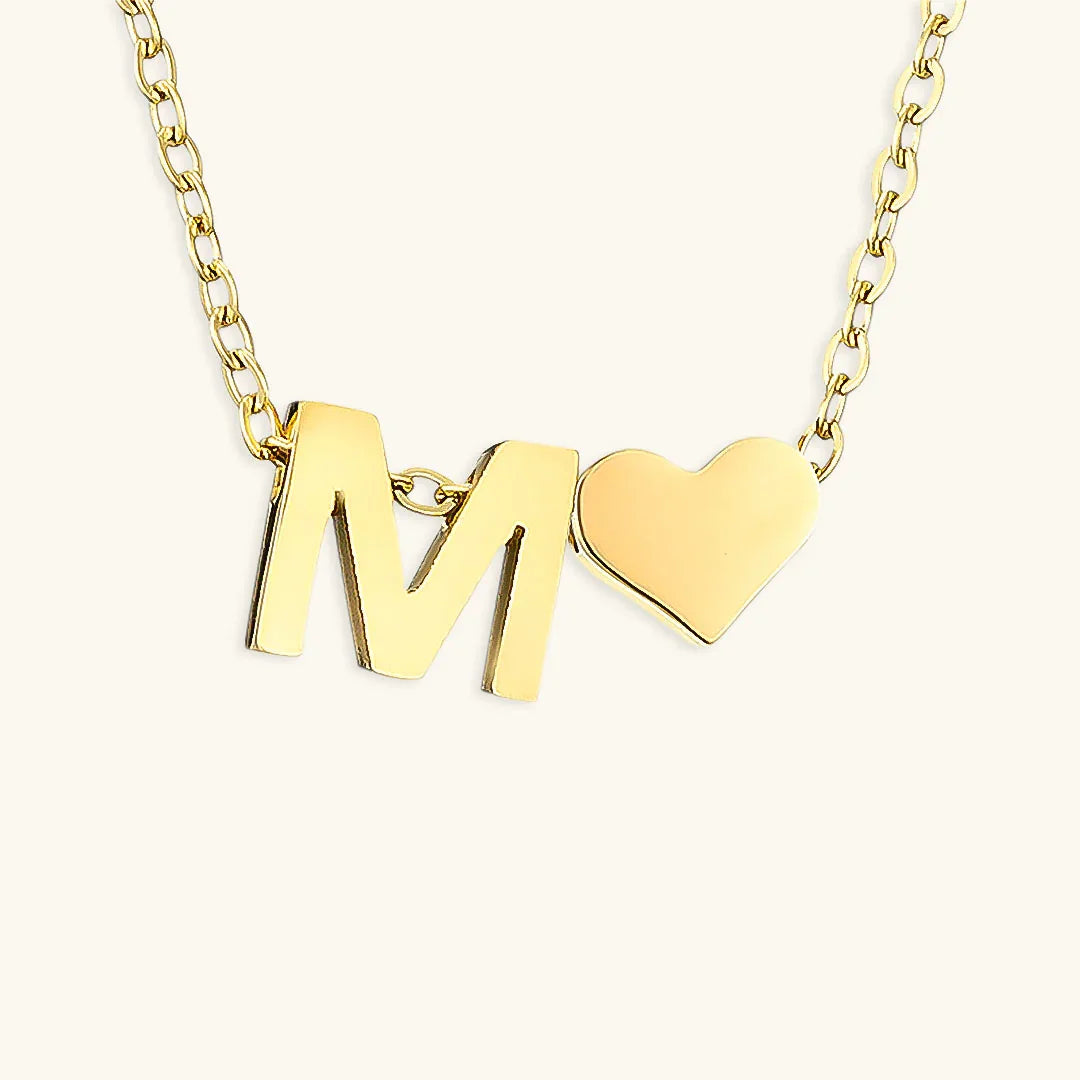[Royal&Vicky]Ria-Anfangsbuchstaben-Goldkette