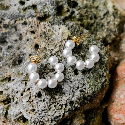 [Royal Vicky]Nina Pearl Earrings