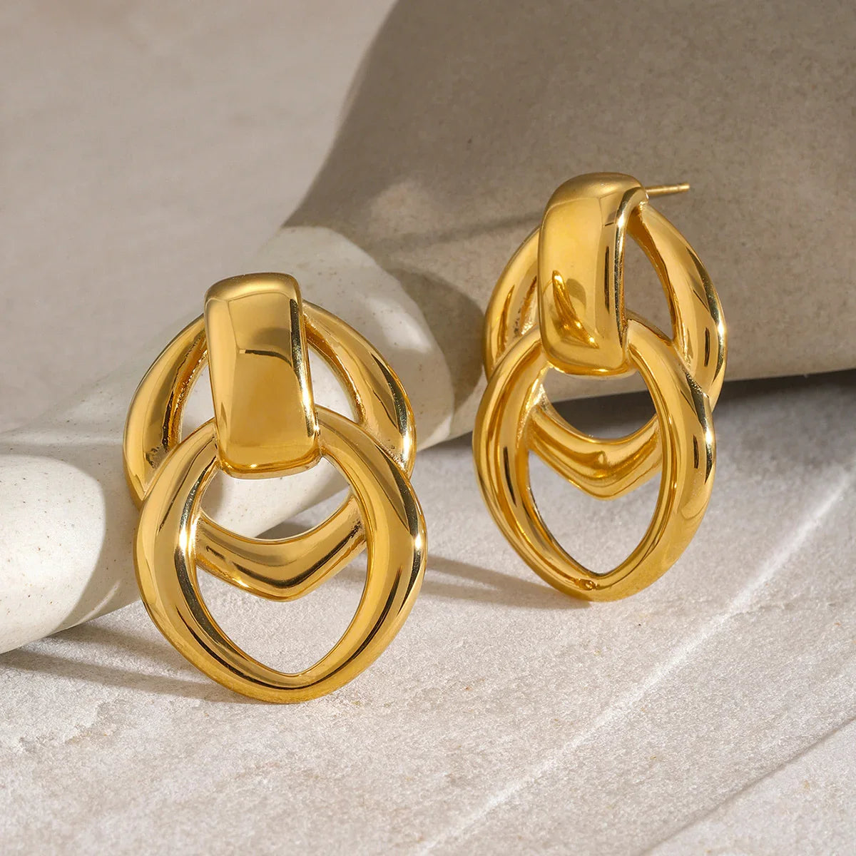 [Royal Vicky]Zoey Gold Earrings