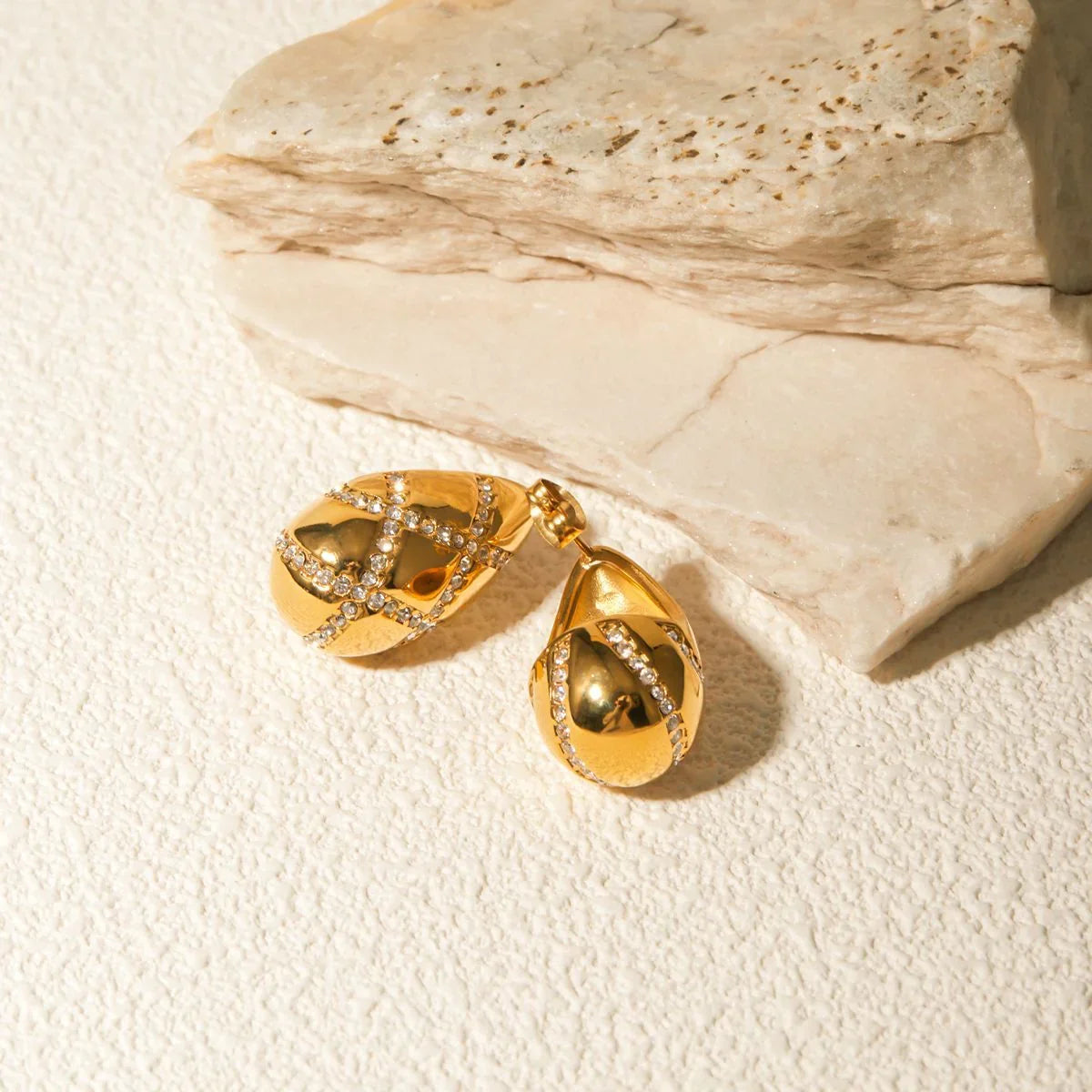 [Royal Vicky]Linnea Gold Earrings