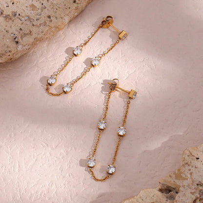 [Royal Vicky]Iris Diamond Earrings