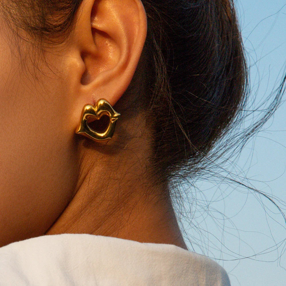 [Royal&Vicky]Odessa Gold Earrings