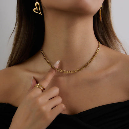 [Royal Vicky]Ysolde Gold Chain Necklace