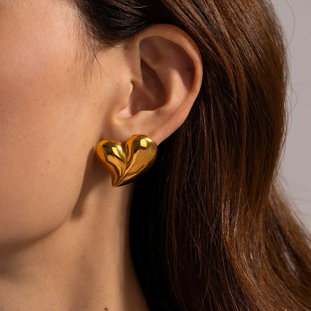 [Royal Vicky]Dorothea Heart Earrings