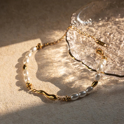 [Royal Vicky]Dominique Freshwater Pearl Bracelet