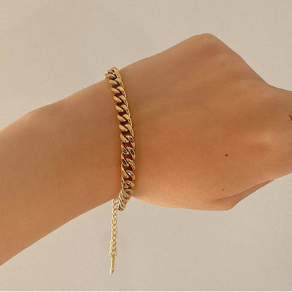 [Royal Vicky]Jean Gold Chain Bracelet
