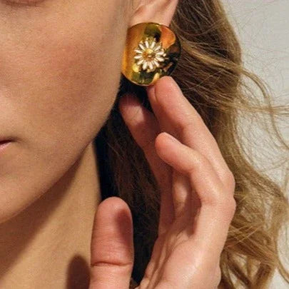 [Royal Vicky]Georgiana Gold Earrings