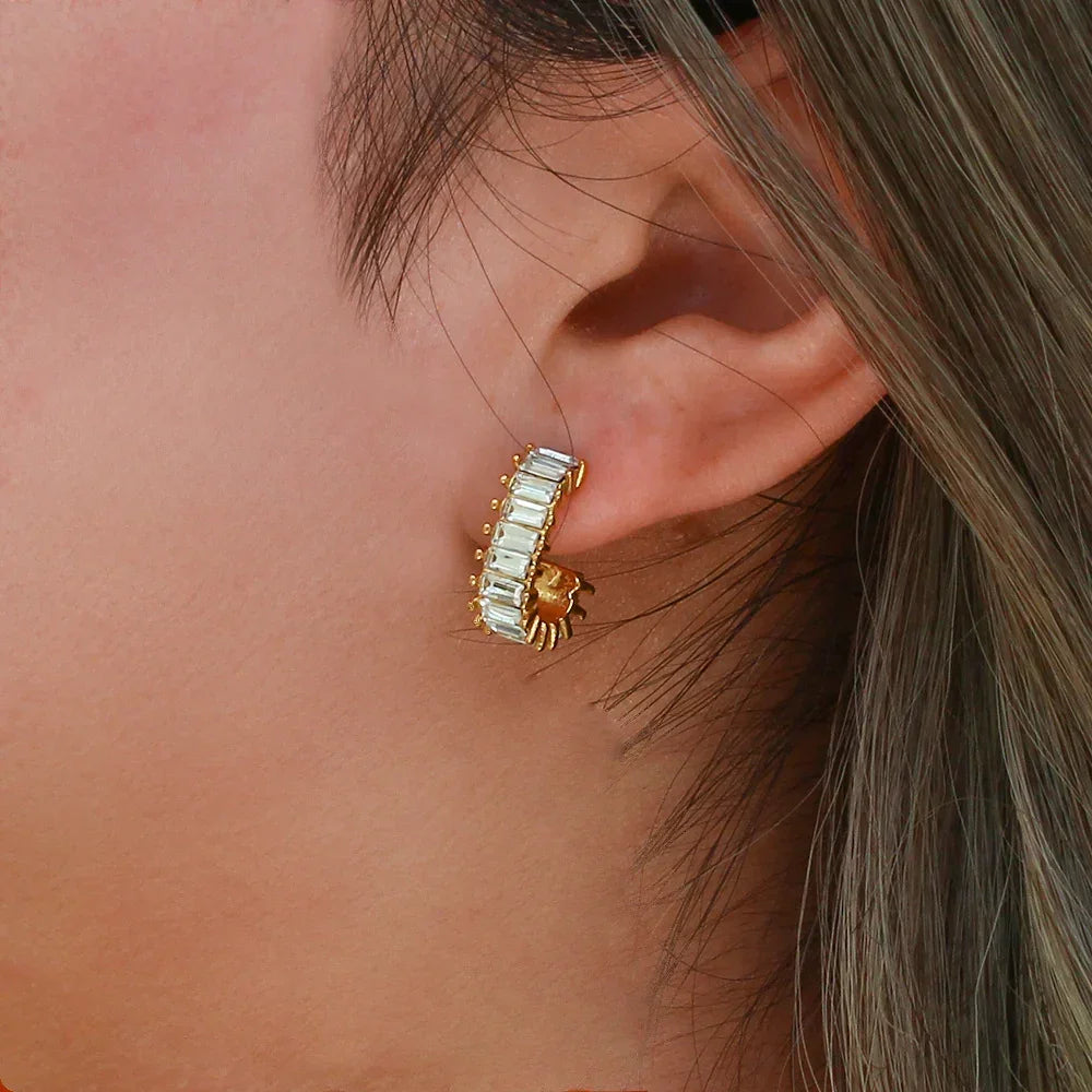 [Royal Vicky]Agnes Diamond Earrings