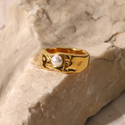 [Royal Vicky]Cerulia Freshwater Pearl Ring