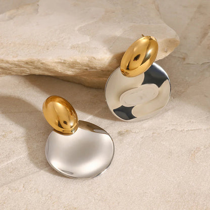 [Royal Vicky]Destiny Chunky Gold Drop Earrings