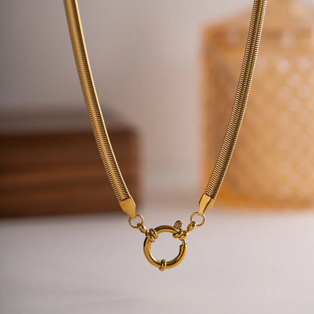[Royal Vicky]Gabriella Gold Necklace