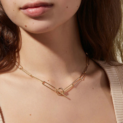 [Royal Vicky]Joyce Gold Necklace