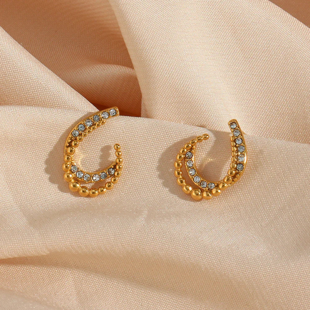 [Royal Vicky]Nola Gold Earrings