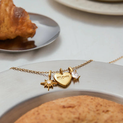 [Royal Vicky]A Mother's Appreciation Gold Locket