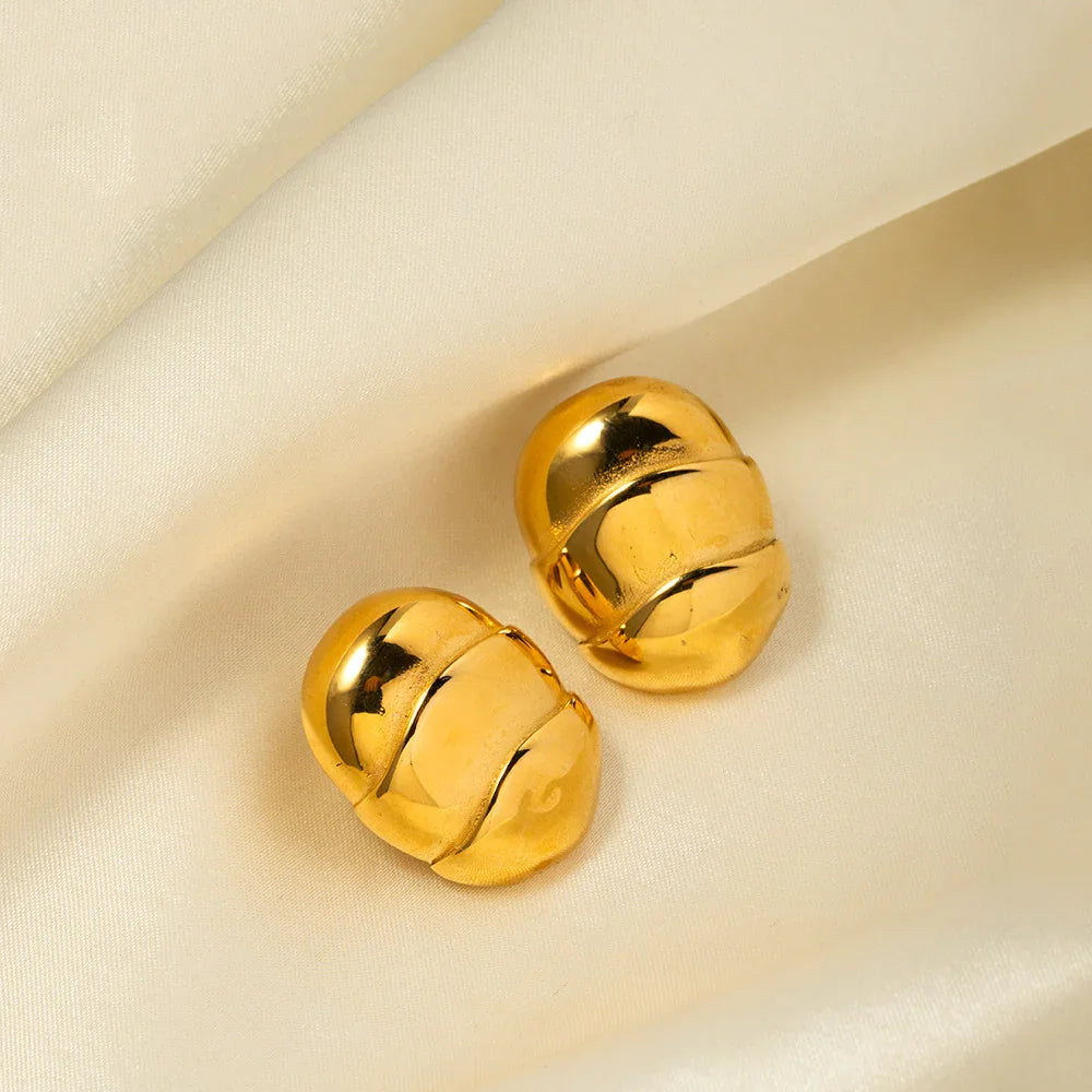 [Royal Vicky]Willa Gold Earrings