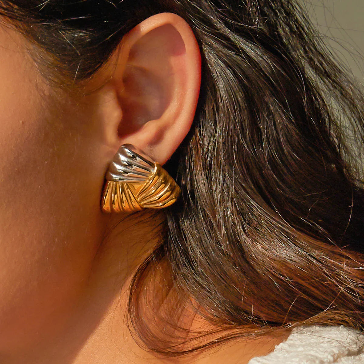 [Royal Vicky]Brigitte Gold Earrings