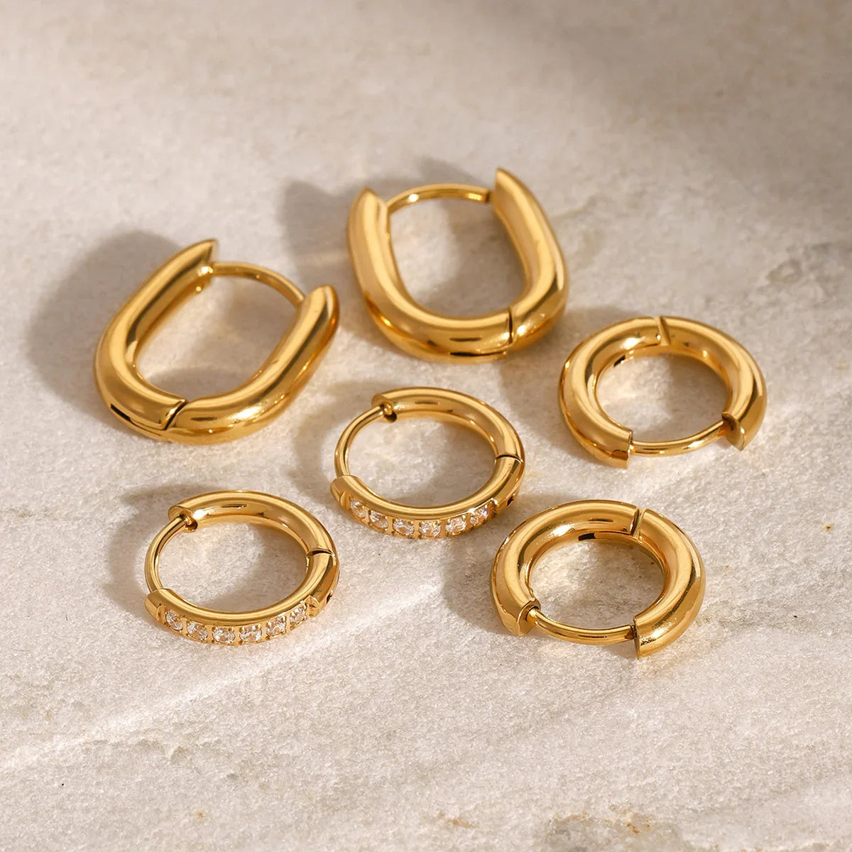 [Royal Vicky]Florielle Staple Hoops Bundle