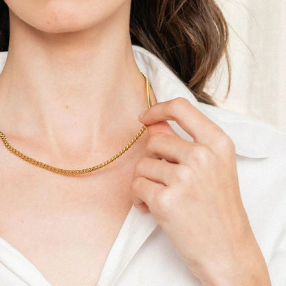 [Royal Vicky]Avana Gold Chain Necklace
