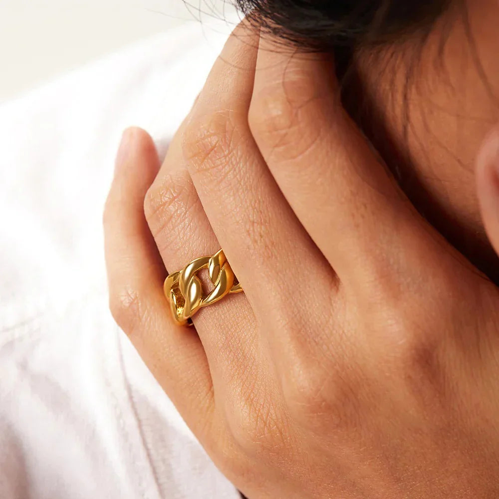 [Royal Vicky]Splendor Gold Ring