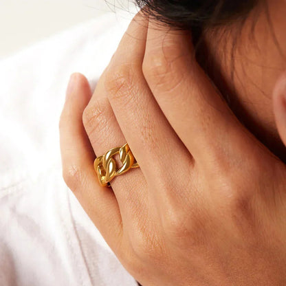 [Royal Vicky]Splendor Gold Ring