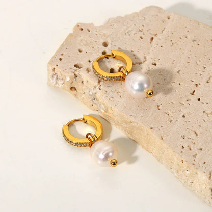 [Royal Vicky]Sara Pearl Earrings