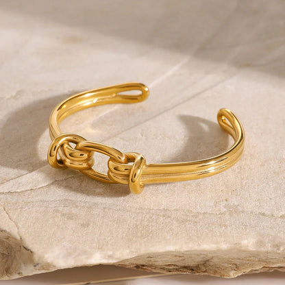 [Royal Vicky]Luce Gold Knot Bangle