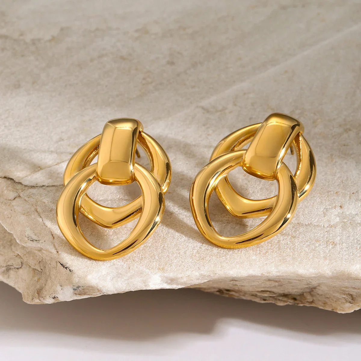 [Royal Vicky]Zoey Gold Earrings