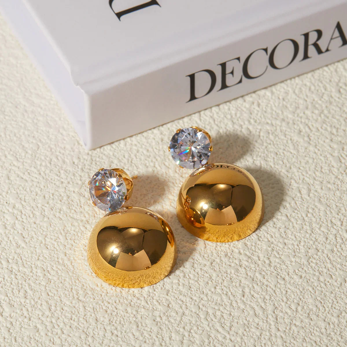[Royal Vicky]Gretta Gold Earrings