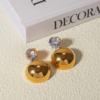 [Royal Vicky]Gretta Gold Earrings
