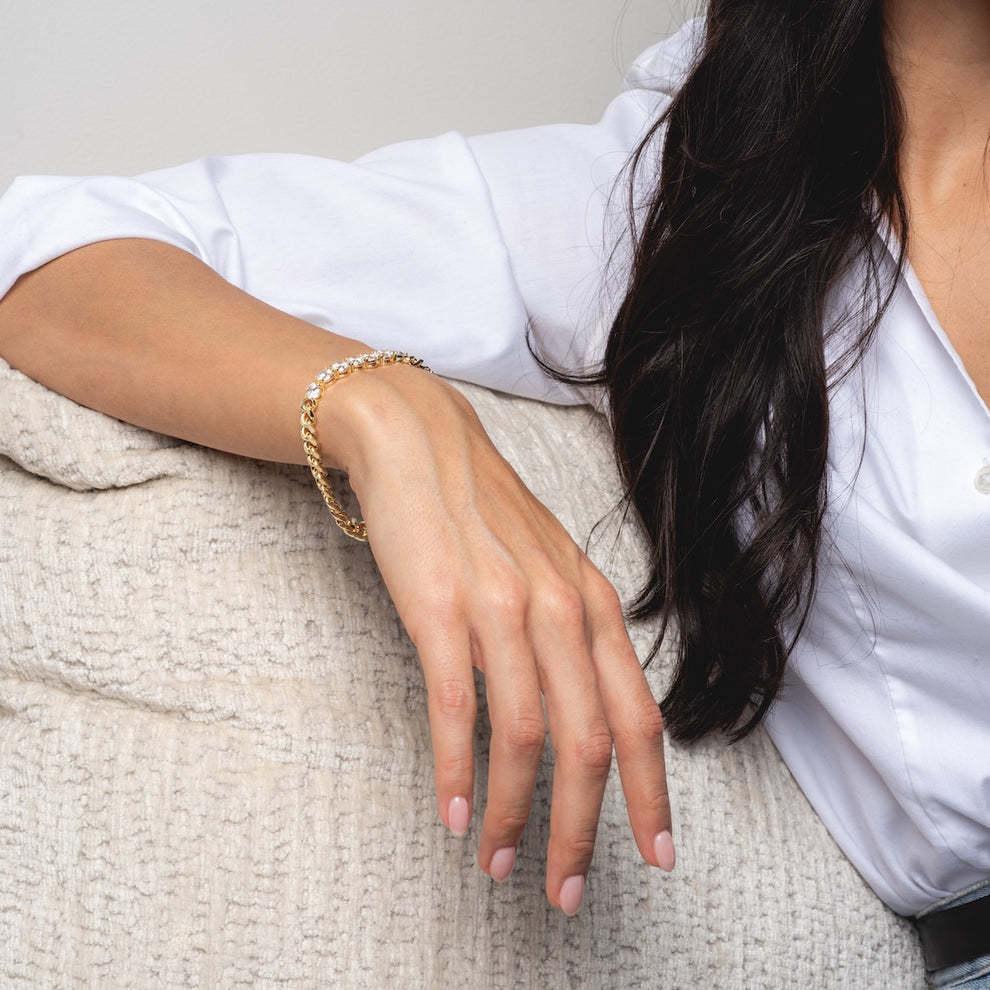 [Royal Vicky]Maelle Diamond Bracelet
