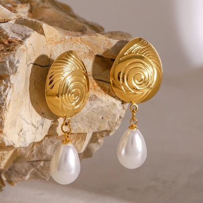 [Royal Vicky]Eleonora Freshwater Pearl Earrings