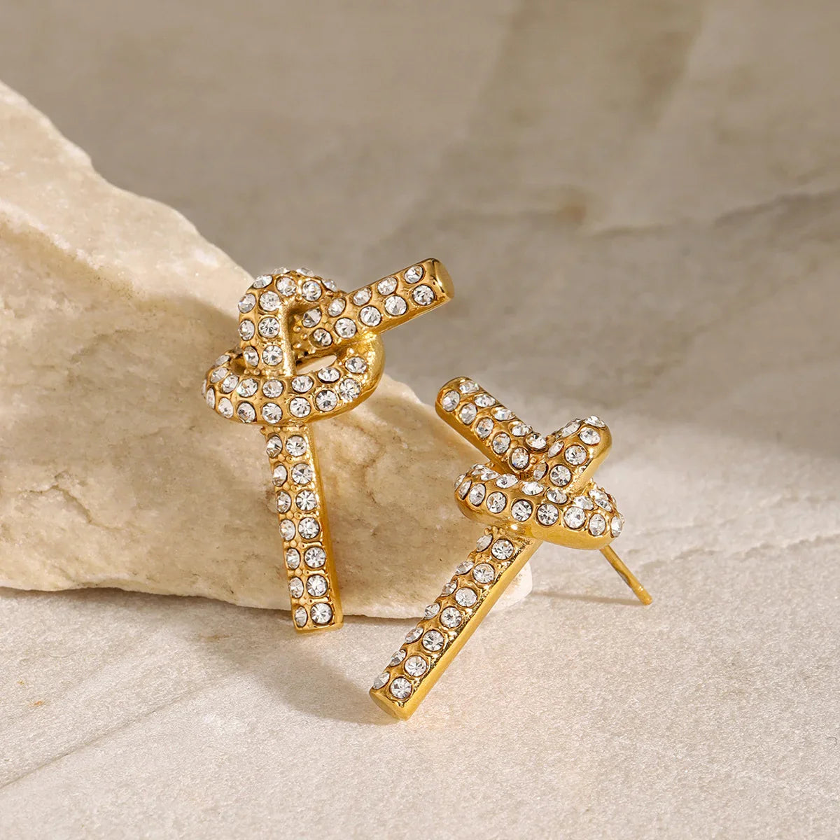 [Royal Vicky]Francesca Diamond Earrings