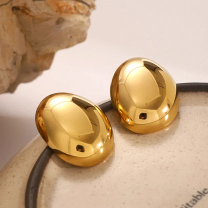 [Royal Vicky]Callista Gold Bean Earrings