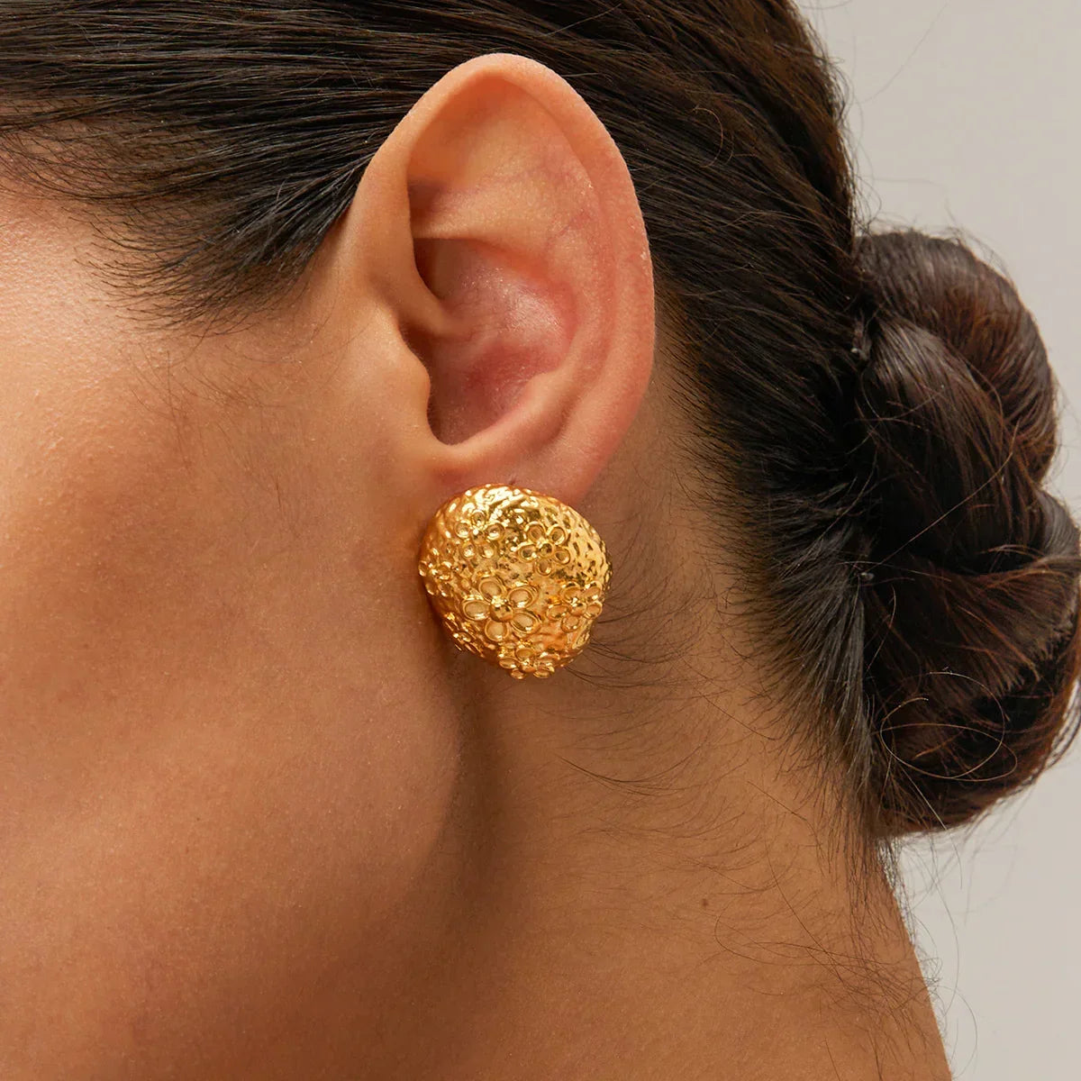 [Royal Vicky]Carina Gold Earrings