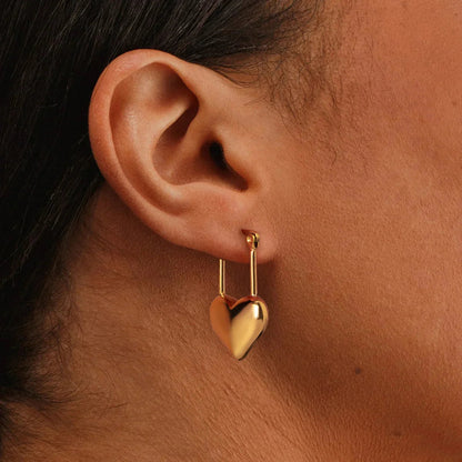 [Royal Vicky]Jessamine Heart Earrings