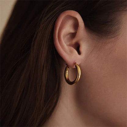 [Royal Vicky]Broad Round Hoops