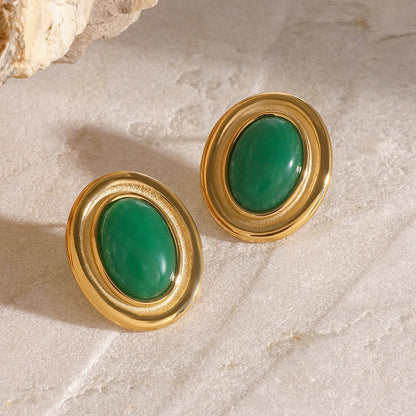 [Royal Vicky]Fresca Gemstone Earrings