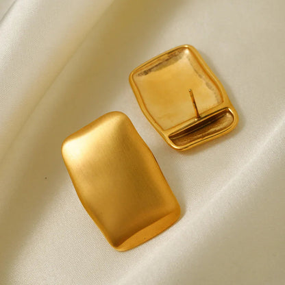 [Royal Vicky]Olive Gold Earrings