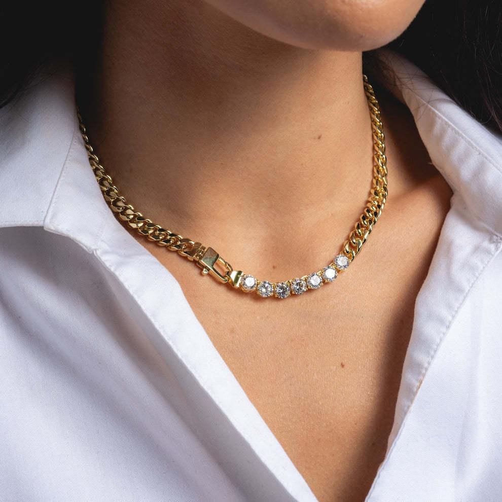 [Royal Vicky]Maelle Diamond Necklace