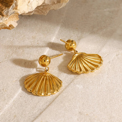 [Royal Vicky]Delianna Shell Earrings