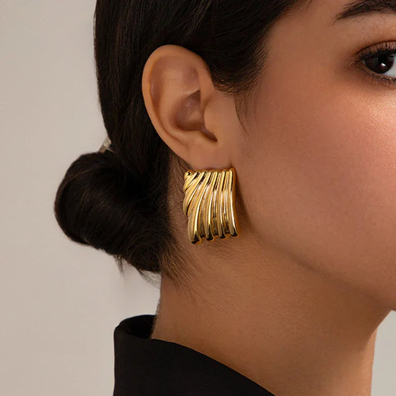 [Royal Vicky]Alisa Gold Earrings